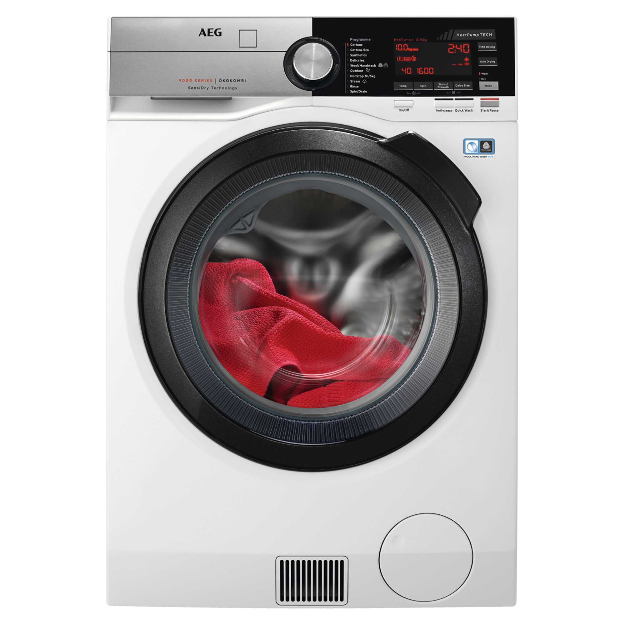 AEG L9WEC169R 9000 Series 10kg/6kg Washer Dryer
