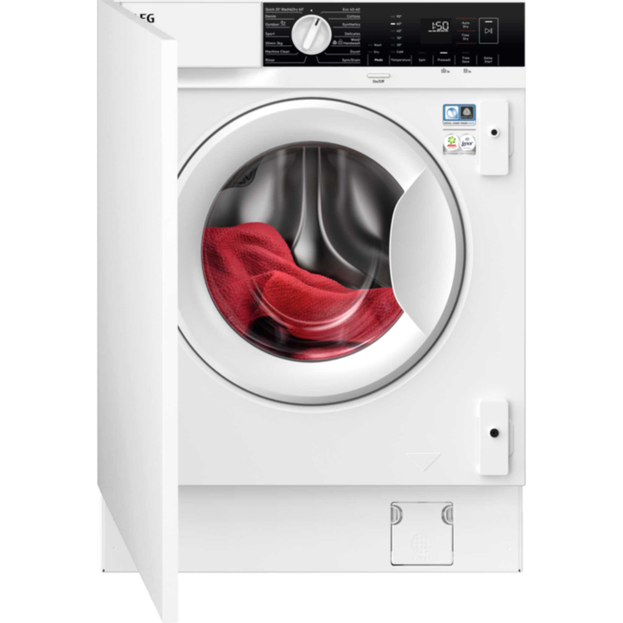 AEG LX6WG74634BI 7kg Wash 4kg Dry Condenser Washer Dryer