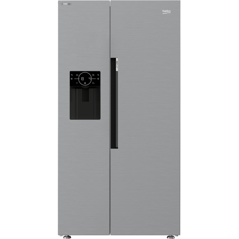 beko-asp352vpx-harvestfresh-american-style-fridge-freezer-water-dispenser.jpg Beko ASP352VPX HarvestFresh American Style Fridge Freezer - Water Dispenser