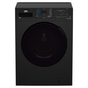 Beko WDL742431B 7kg 1200rpm Freestanding Washer Dryer - Black