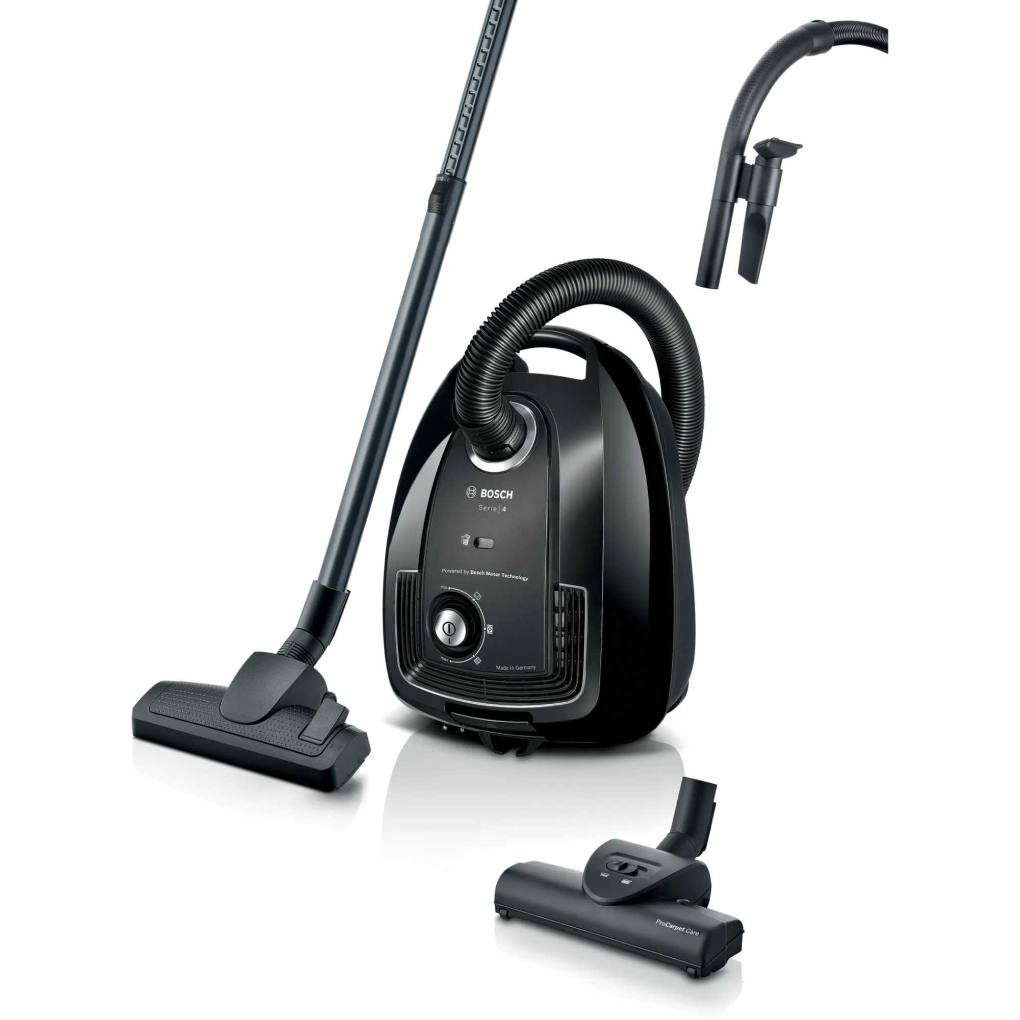 Bosch BGL38BA3GB Series 4 Bagged Vacuum Cleaner - Black