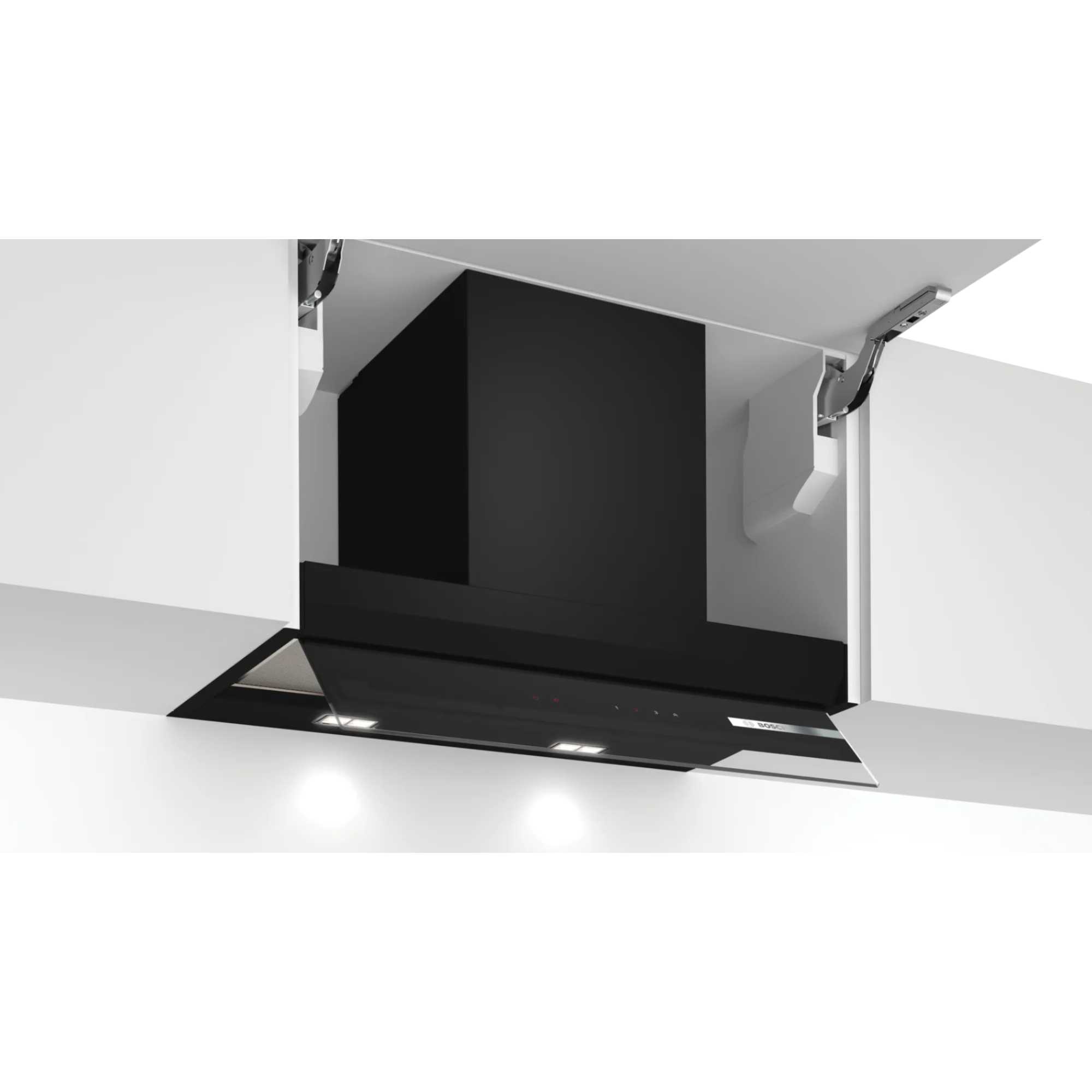 Bosch DBB67AM60B Integrated Design Hood Clear Glass - Black