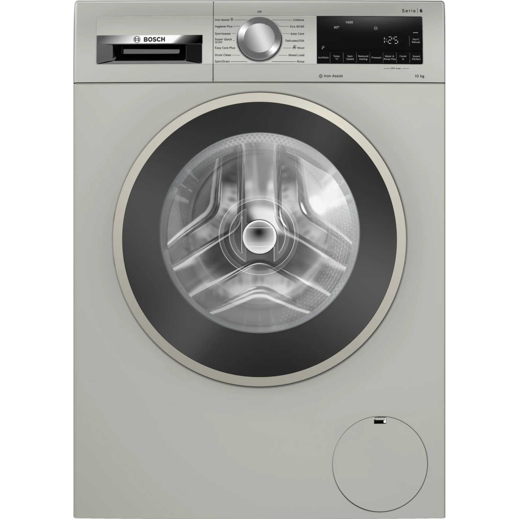 Bosch Series 6 WGG254ZSGB 10kg 1400rpm Washing Machine - Silver