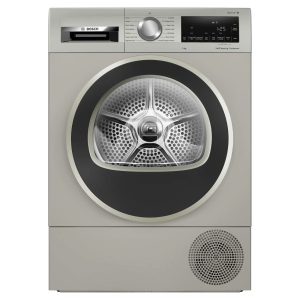 Bosch Series 6 WQG245S9GB 9kg Heat-Pump Dryer - Silver