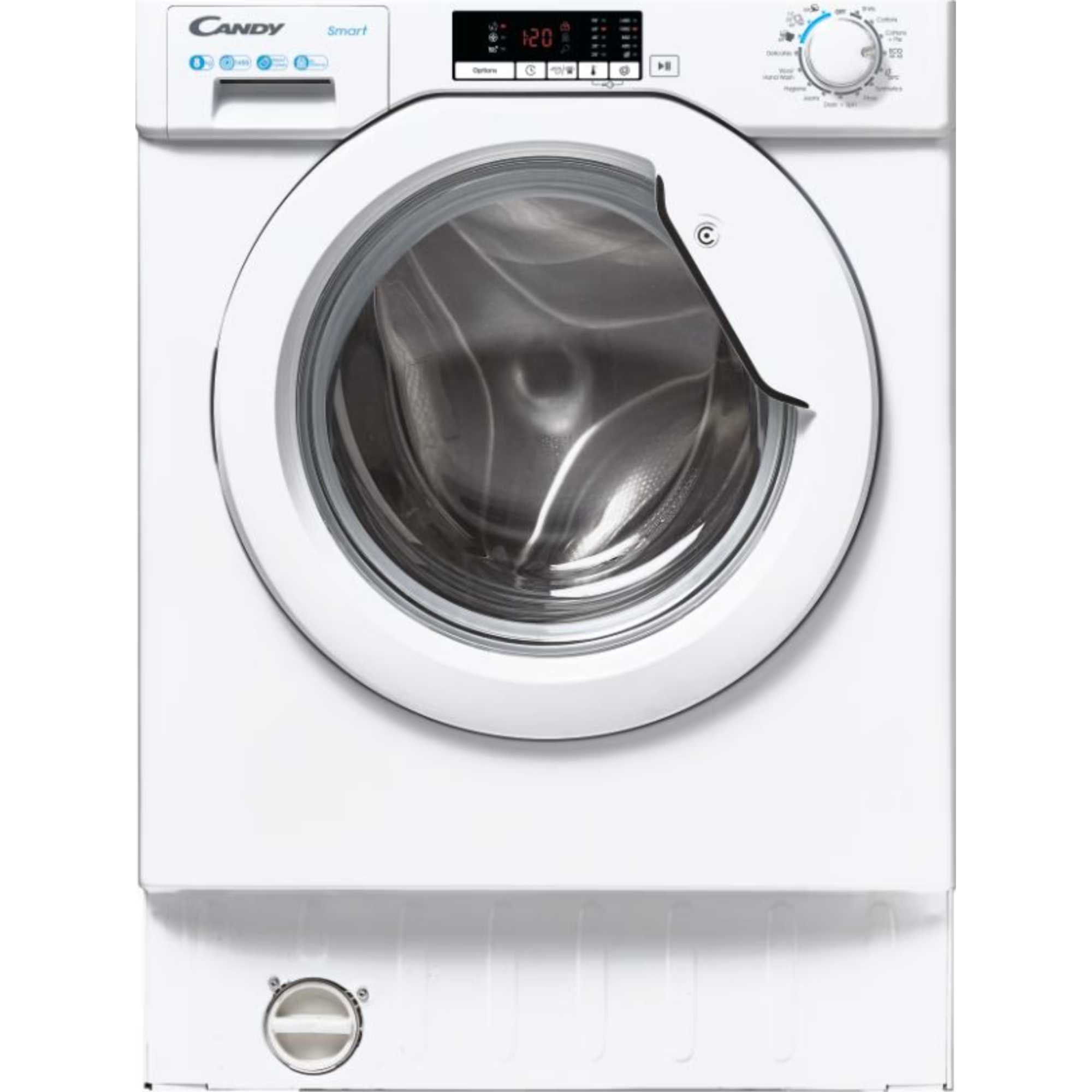 Candy CBW48D2E 8kg 1400rpm Built In Washing Machine - White