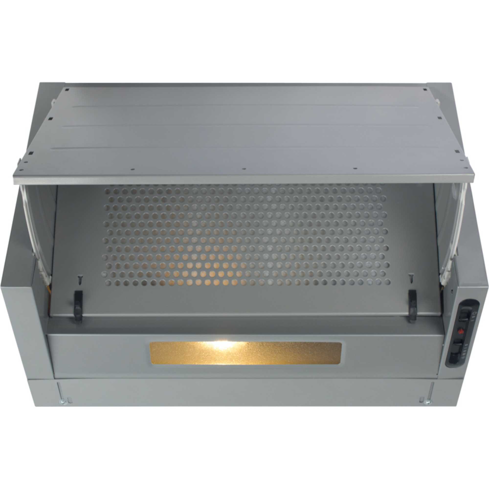CDA EIN60SI 3 Speed Integrated Extractor Hood - Silver