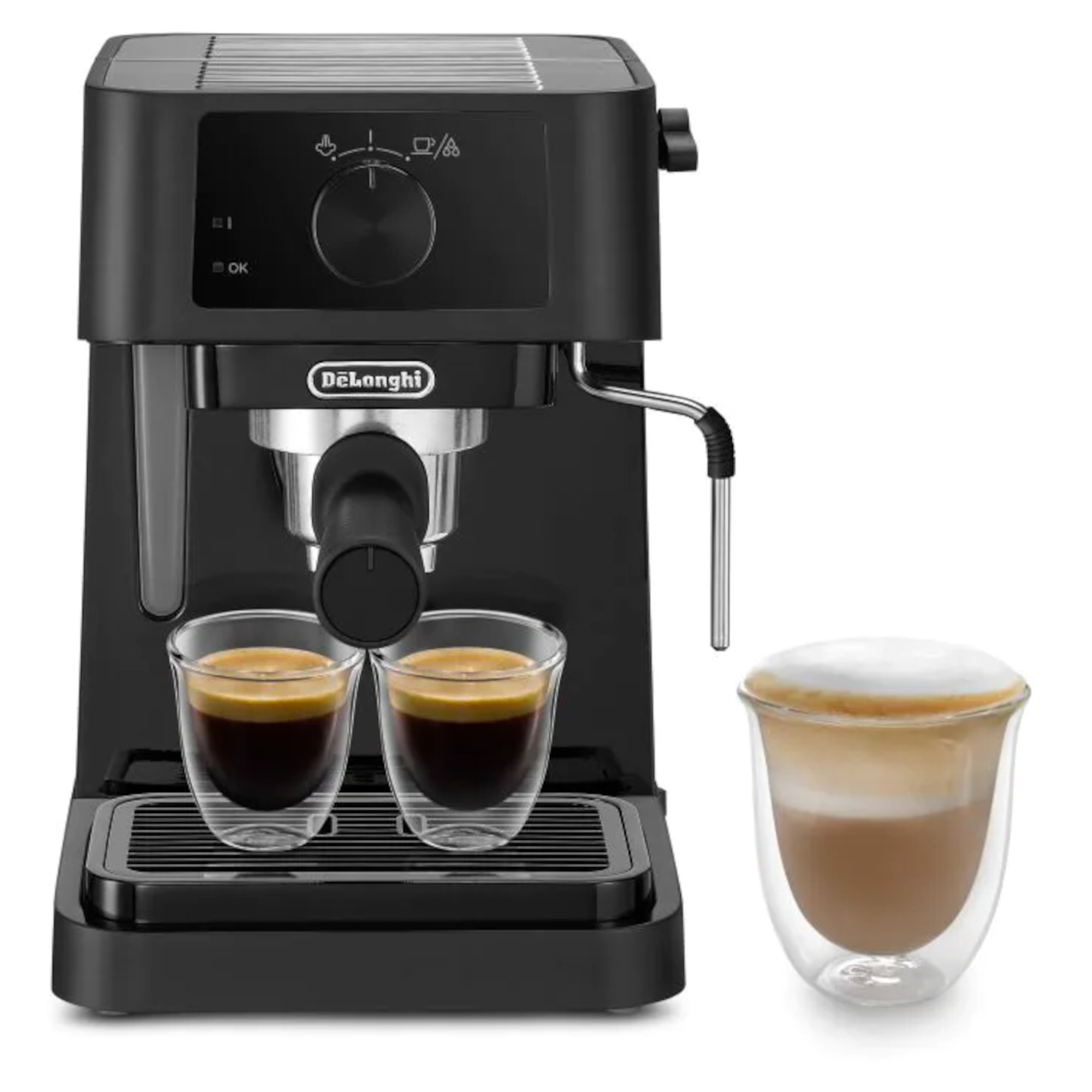De'Longhi Stilosa EC230.BK Barista Espresso Machine & Cappuccino Maker