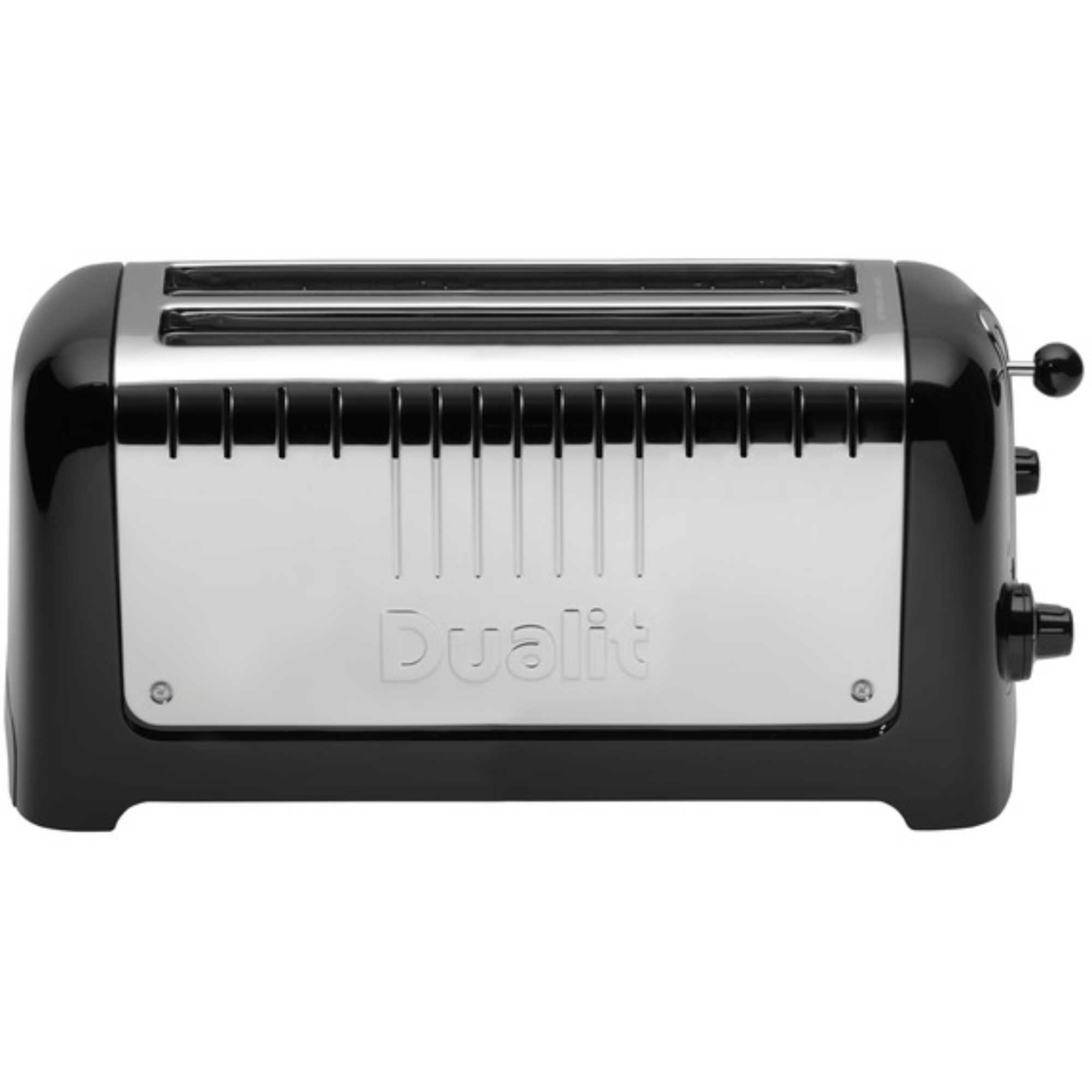 Dualit 46025 2 Slice Long Slot Lite Toaster - Gloss Black