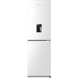 Fridgemaster MC55251DE 256L Total No Frost Fridge Freezer with Water Dispenser - White