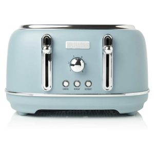 Haden 197245 Highclere Poole Blue 4 Slice Toaster