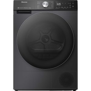 Hisense DH5S102BB 10kg Heat Pump Tumble Dryer - Black