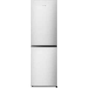 Hisense RB327N4BCE 256L Frost Free Freestanding Fridge Freezer - Stainless Steel