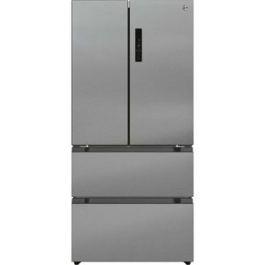 Hoover HSF818EXK 436L American Style Fridge Freezer - Inox