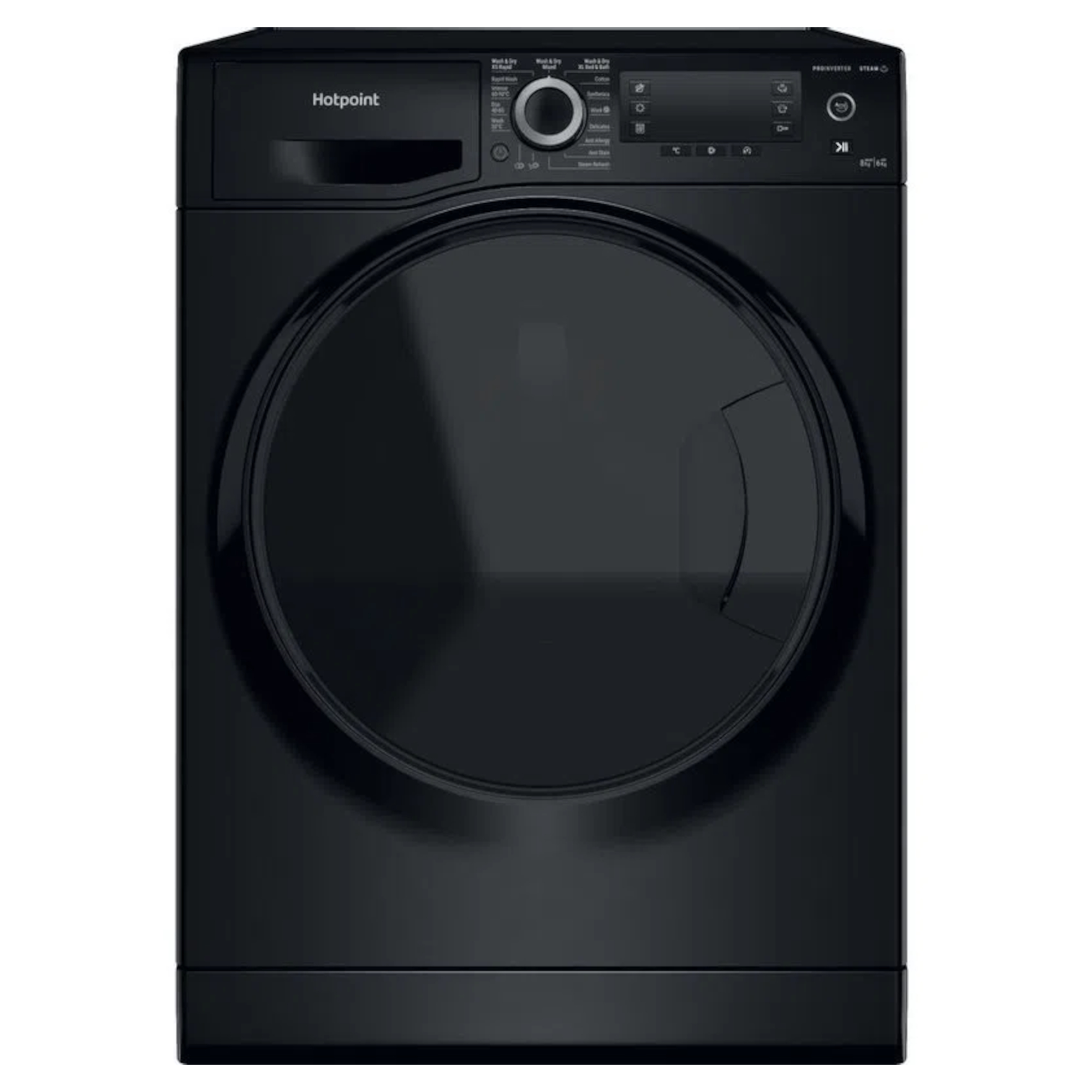 Hotpoint ActiveCare NDD8636BDAUK 8+6KG Washer Dryer with 1400 rpm - Black