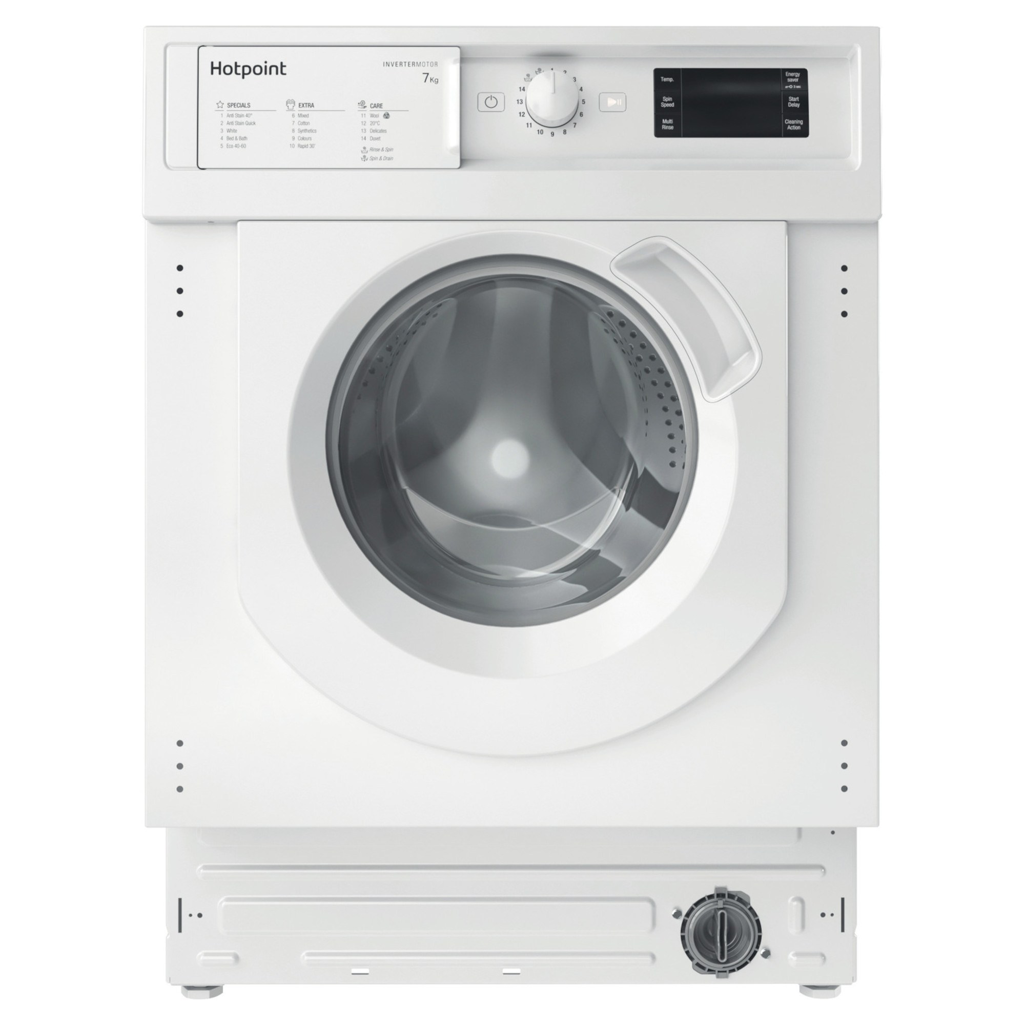 Hotpoint BIWMHG71483UKN 7kg 1400rpm Built-In Washing Machine