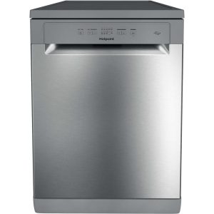 Hotpoint H2FHL626XUK 14 Place Freestanding Dishwasher in Stainless Steel