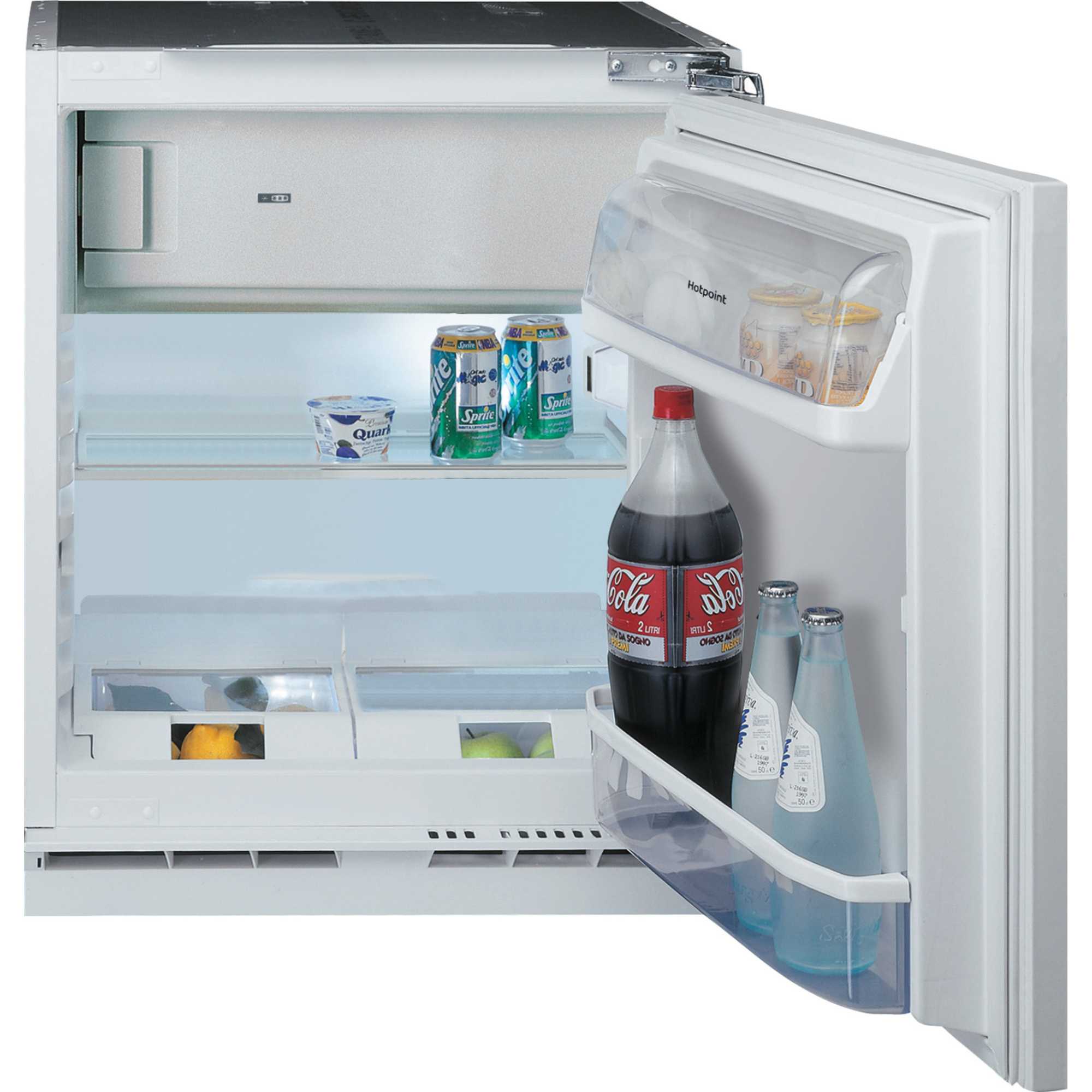 Hotpoint HBUF011.UK Low Frost Built In Undercounter Fridge with Ice Box