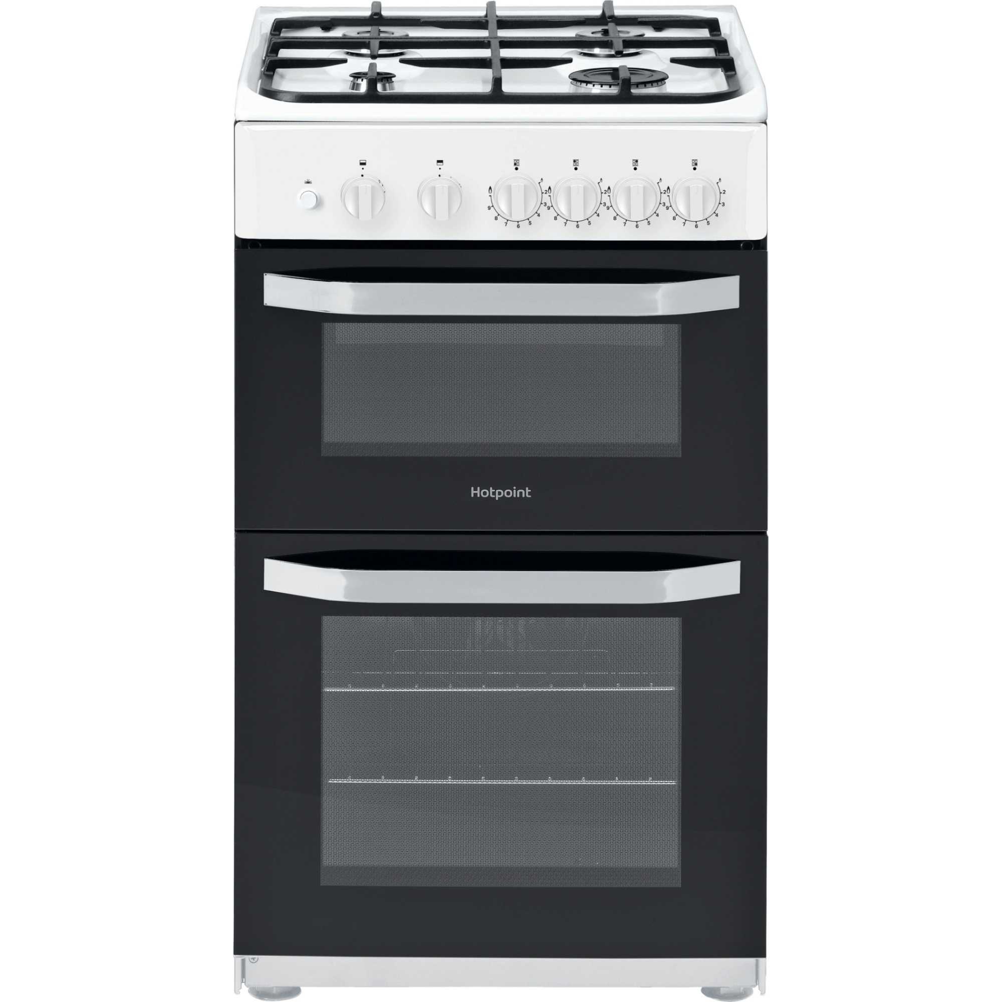 Hotpoint HD5G00KCWUK A Rated 500mm Gas Cooker - White