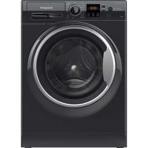 Hotpoint NSWM1046BSUK 10kg 1400rpm Washing Machine - Black