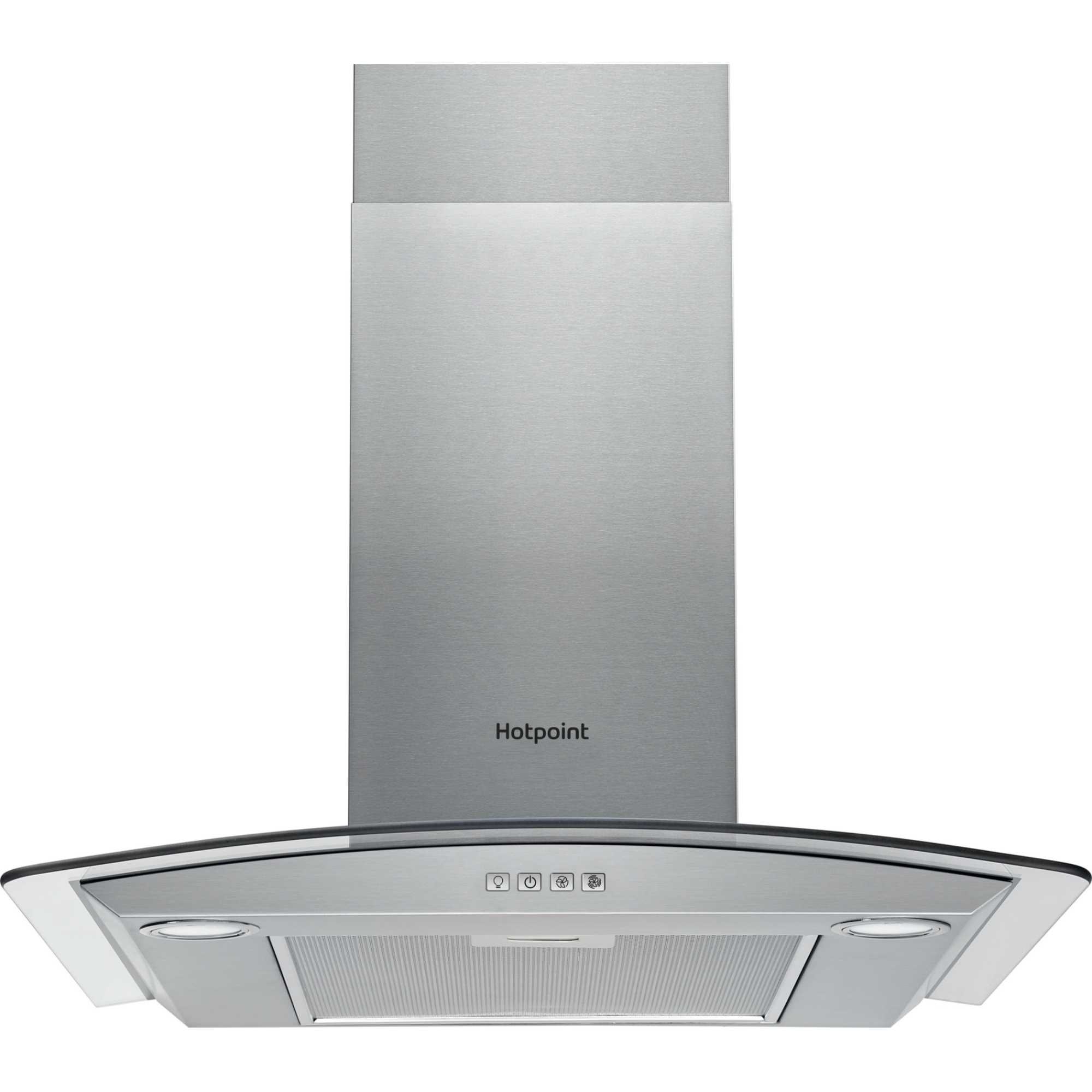 Hotpoint PHGC74FLMX 700mm Chimney Cooker Hood