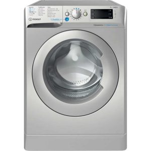 Indesit BWE 91496X SV UK 9kg 1400rpm Push&Go Washing Machine with Steam - Silver