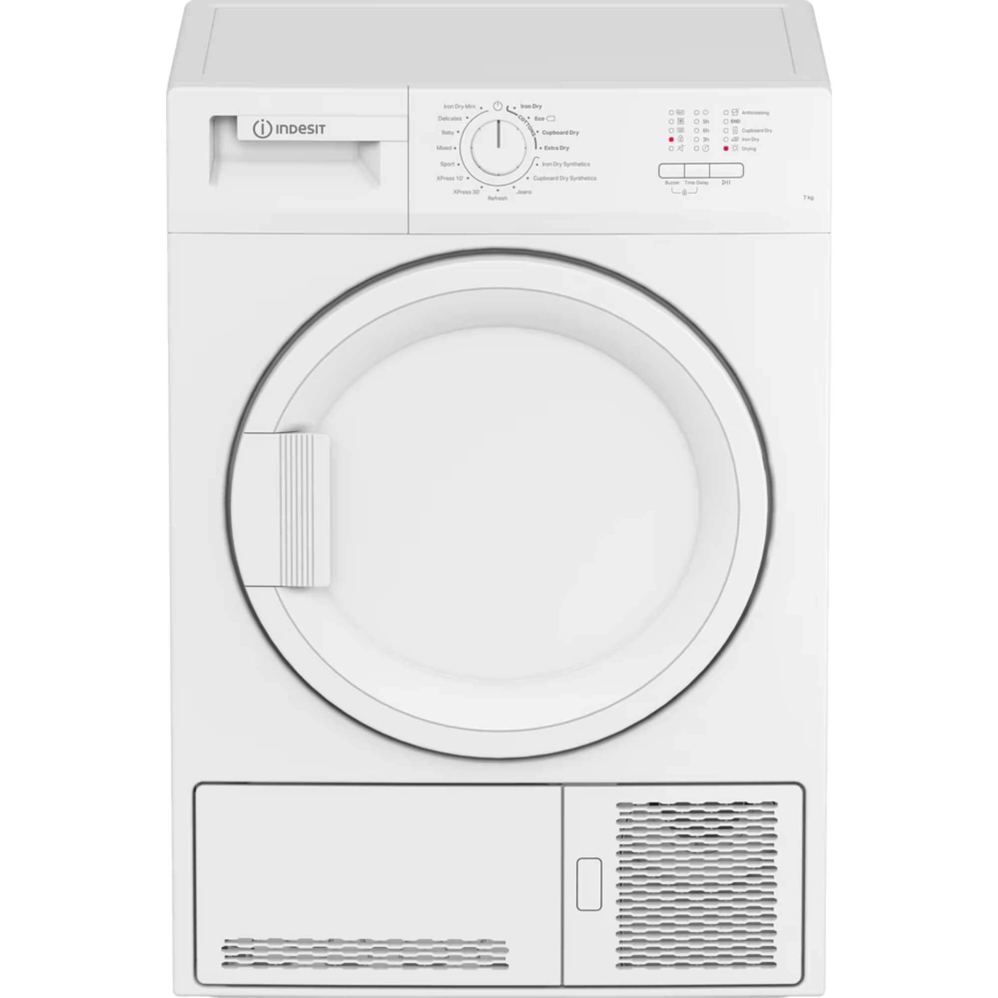 Indesit C YD C82 WWGL UK 8kg Condenser Sensor Dry Tumble Dryer - White