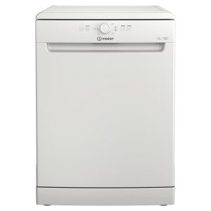 Indesit D2FHK26UK Freestanding Start Delay Dishwasher - White