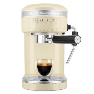 KitchenAid 5KES6503BAC Artisan Espresso Machine In Almond Cream