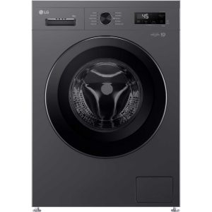 LG F4X1008NMK 6Motion 8kg 1400rpm Smart Washing Machine - Slate Grey