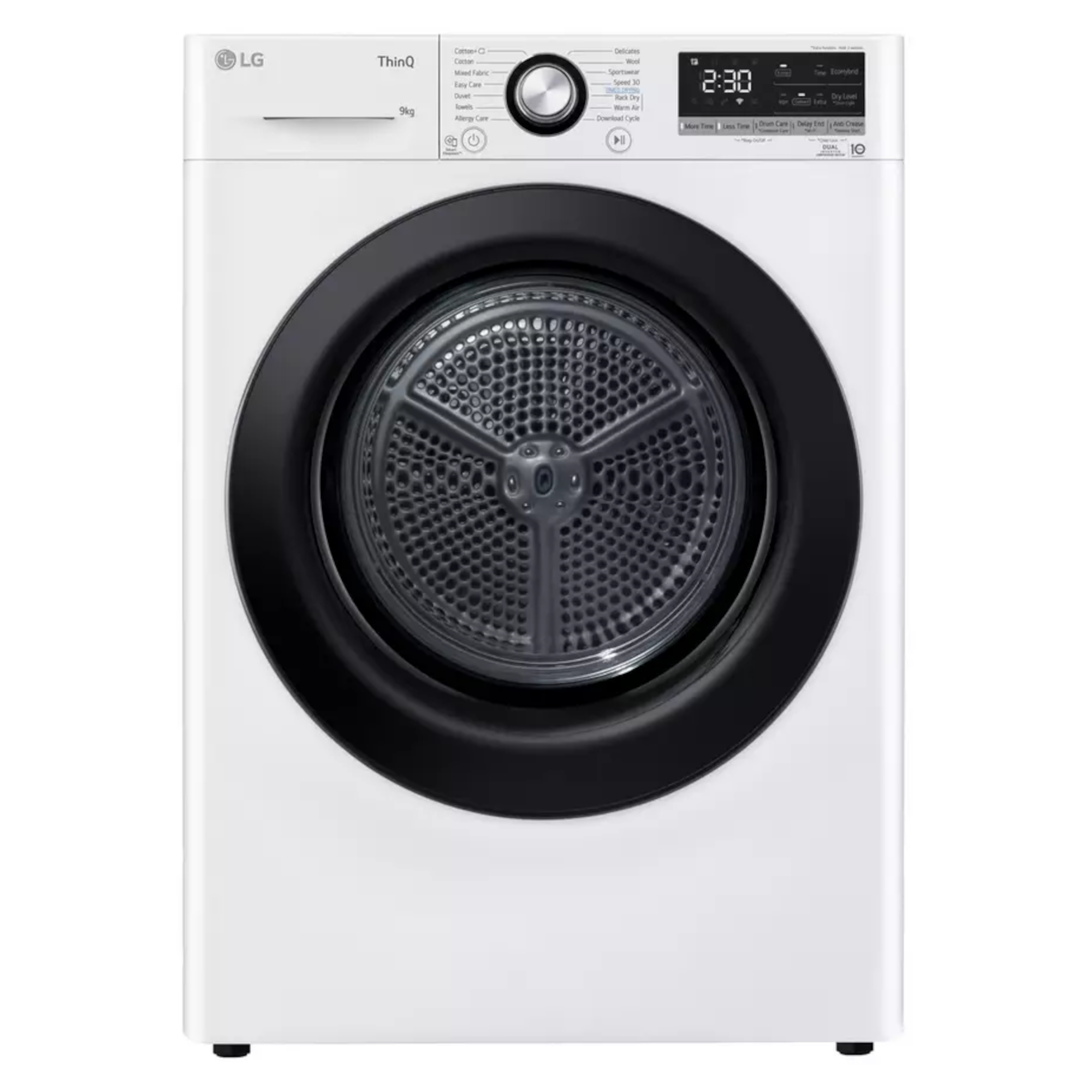LG FDV309WN 9kg Heat Pump Dryer - White