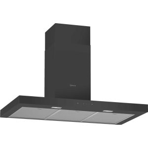 Neff D94BHM1S5B N50 90cm Wall Mounted Cooker Hood - Black