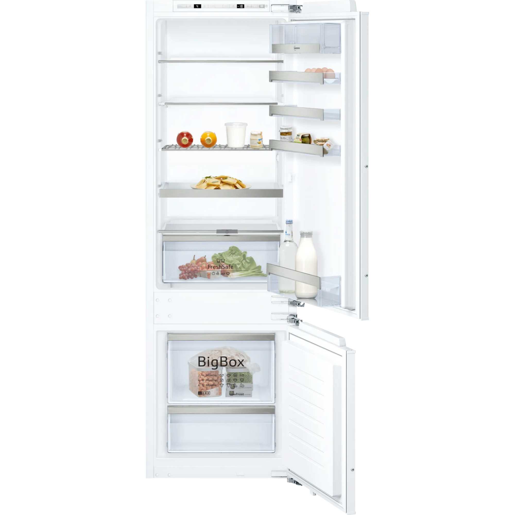 Neff KI6873FE0G N 70 Low Frost Built-In Fridge Freezer