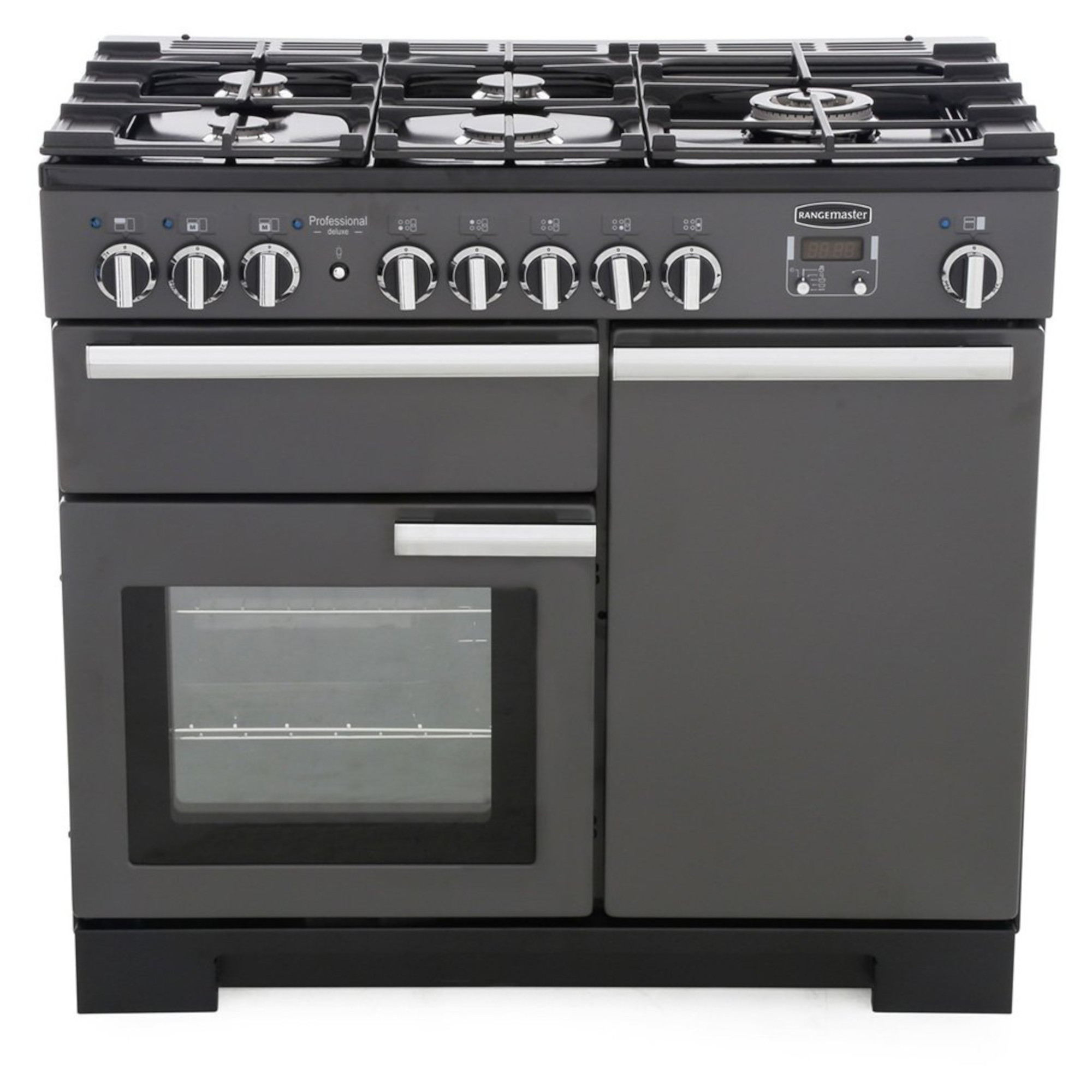 Rangemaster Professional Deluxe PDL100DFFSLC Dual Fuel Range Cooker