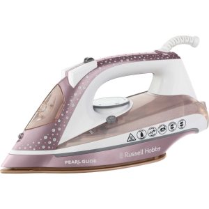 Russell Hobbs 23972 Pearl Glide Rose 2600W Iron - Champagne