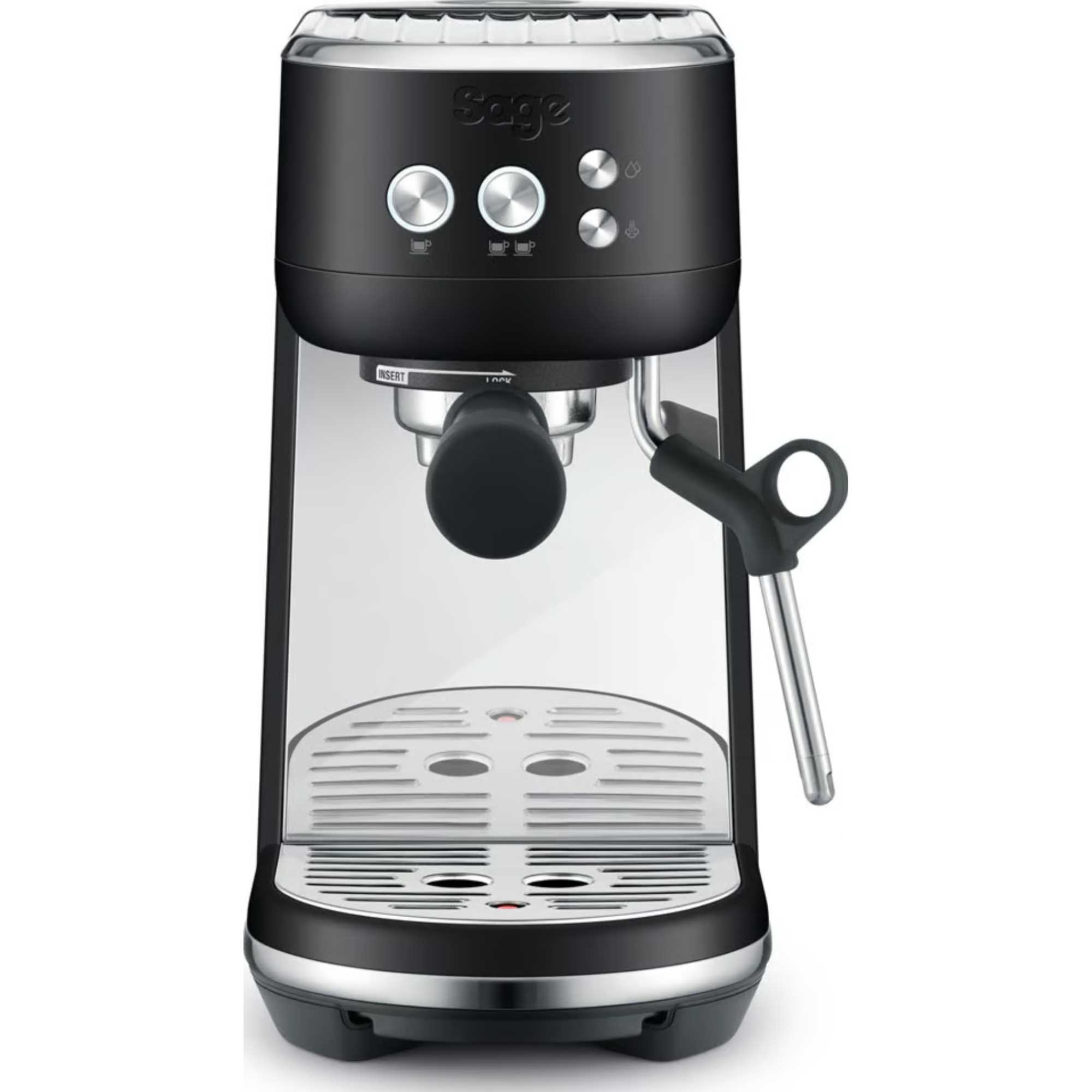 Sage the Bambino Espresso Coffee Machine - Black Truffle