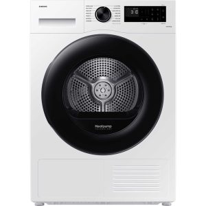Samsung Series 5 Optimal Dry DV80CGC0B0AEEU 8KG Smart Heat Pump Tumble Dryer - White