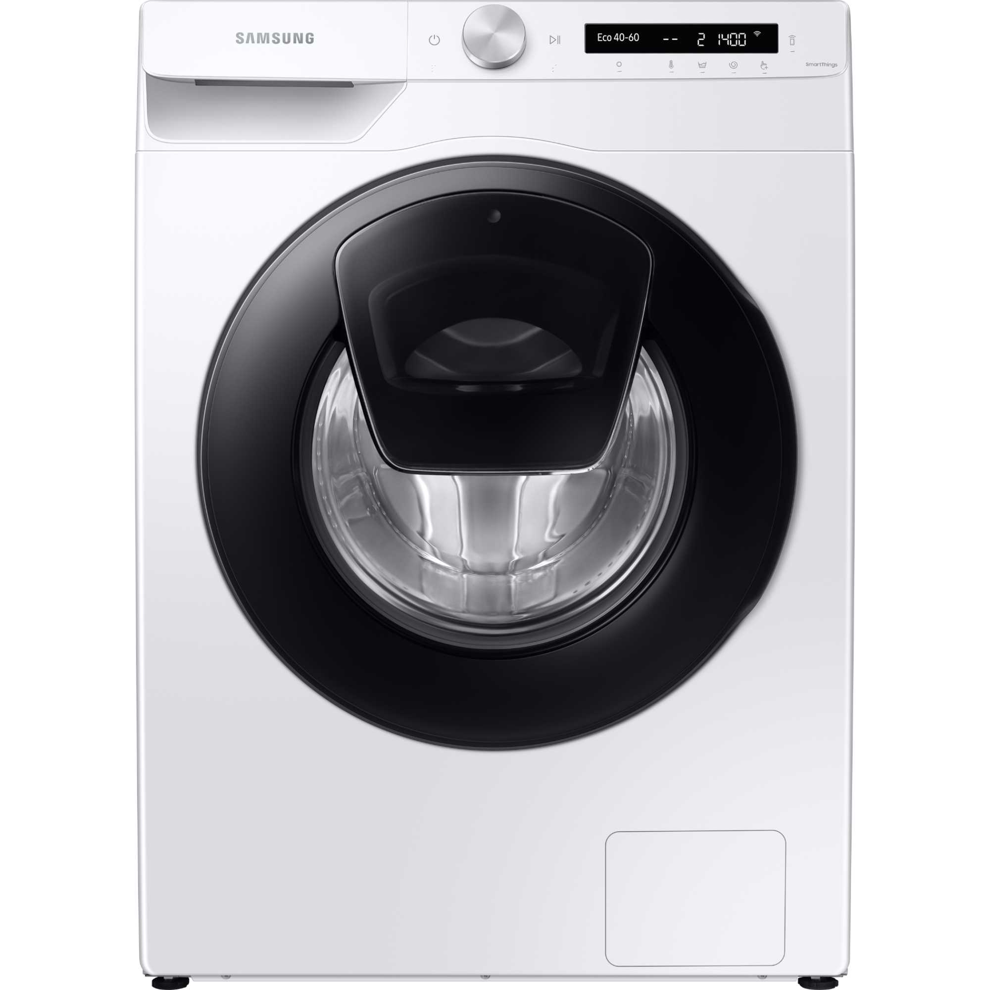 Samsung Series 6 ecobubble WW90T554DAW 9KG 1400rpm Smart Washing Machine - White