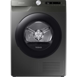 Samsung Series 6 Optimal Dry DV90T5240AN 9KG Smart Heat Pump Tumble Dryer - Graphite