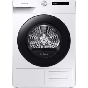 Samsung Series 6 Optimal Dry DV90T5240AW 9KG Smart Heat Pump Tumble Dryer - White