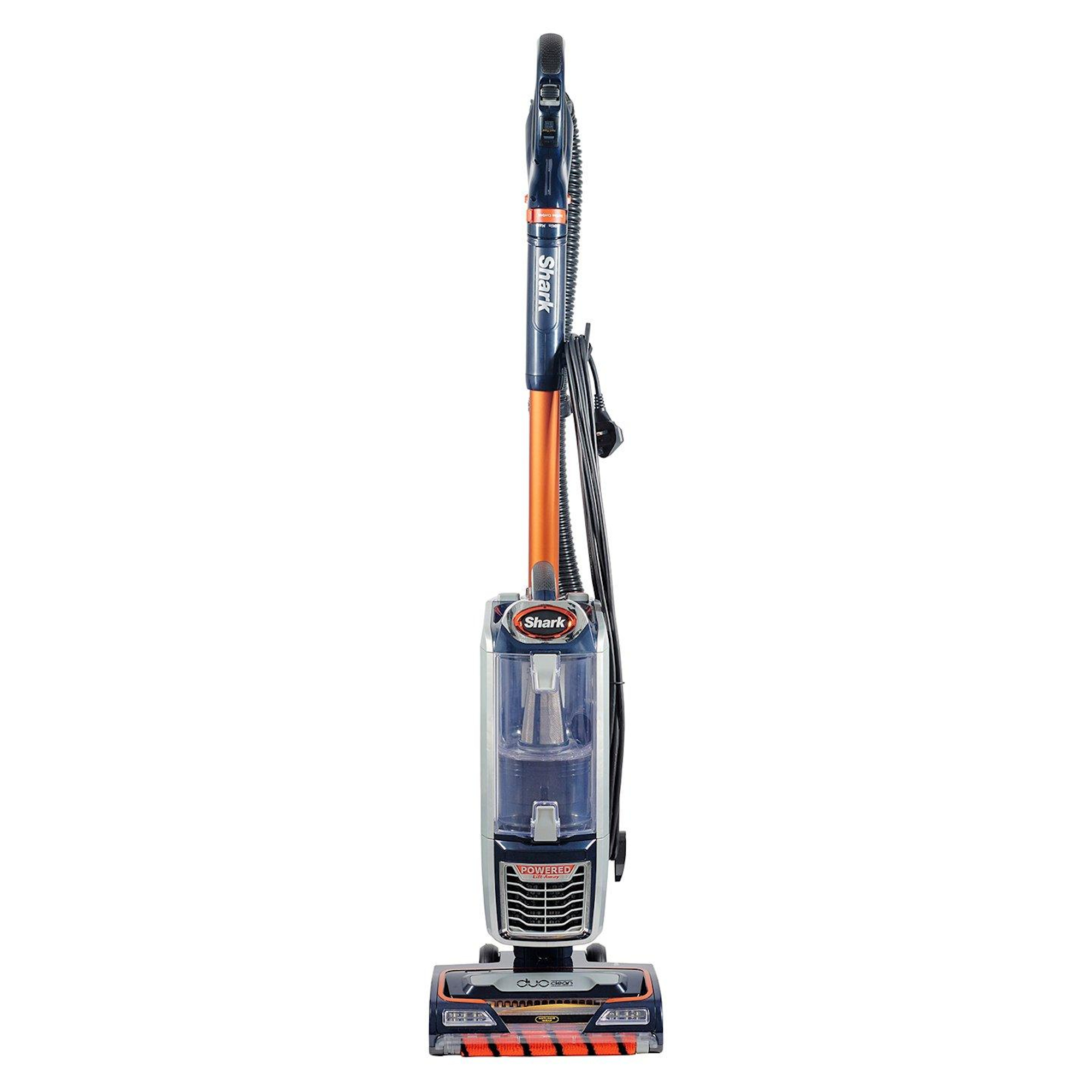 Shark NZ801UKT Classic Anti Hair Wrap Upright Pet Vacuum - Navy & Orange