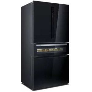 Siemens KF96RSBEA iQ700 572L NoFrost American Style Fridge Freezer - Black