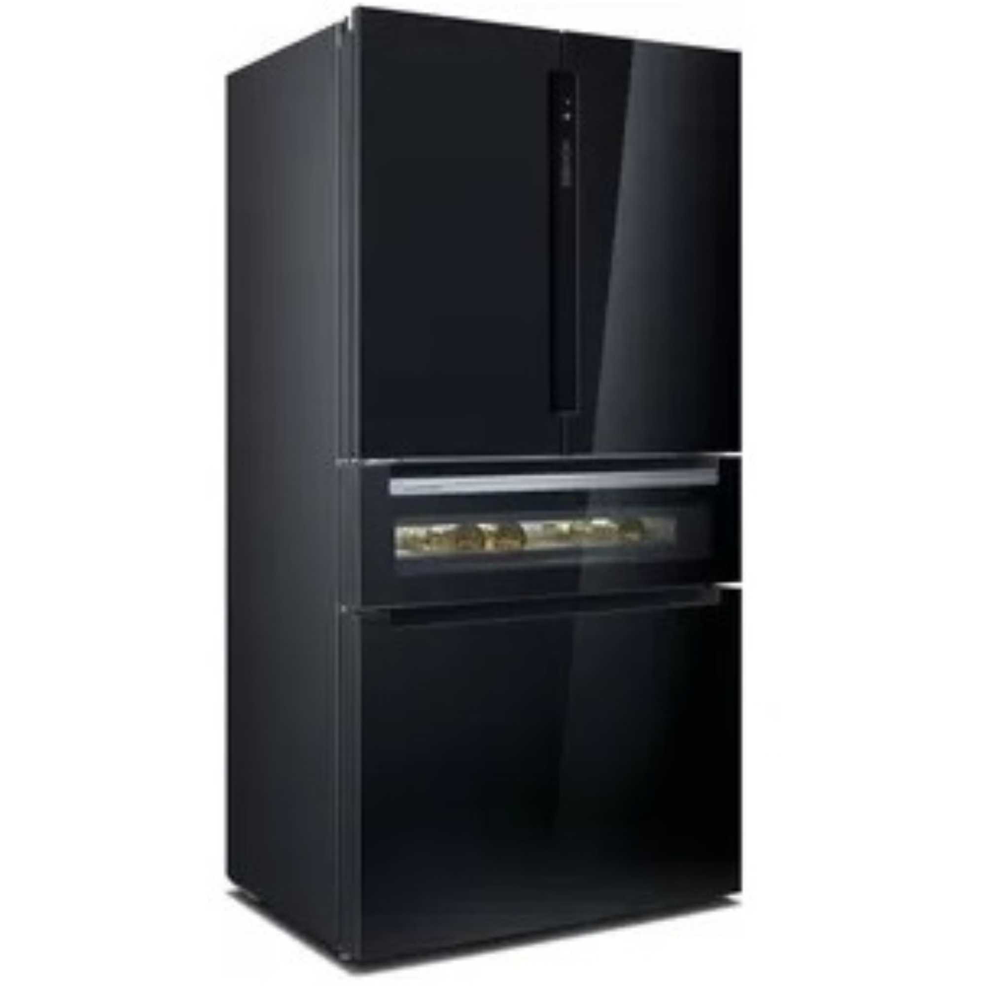 Siemens KF96RSBEA iQ700 572L NoFrost American Style Fridge Freezer - Black