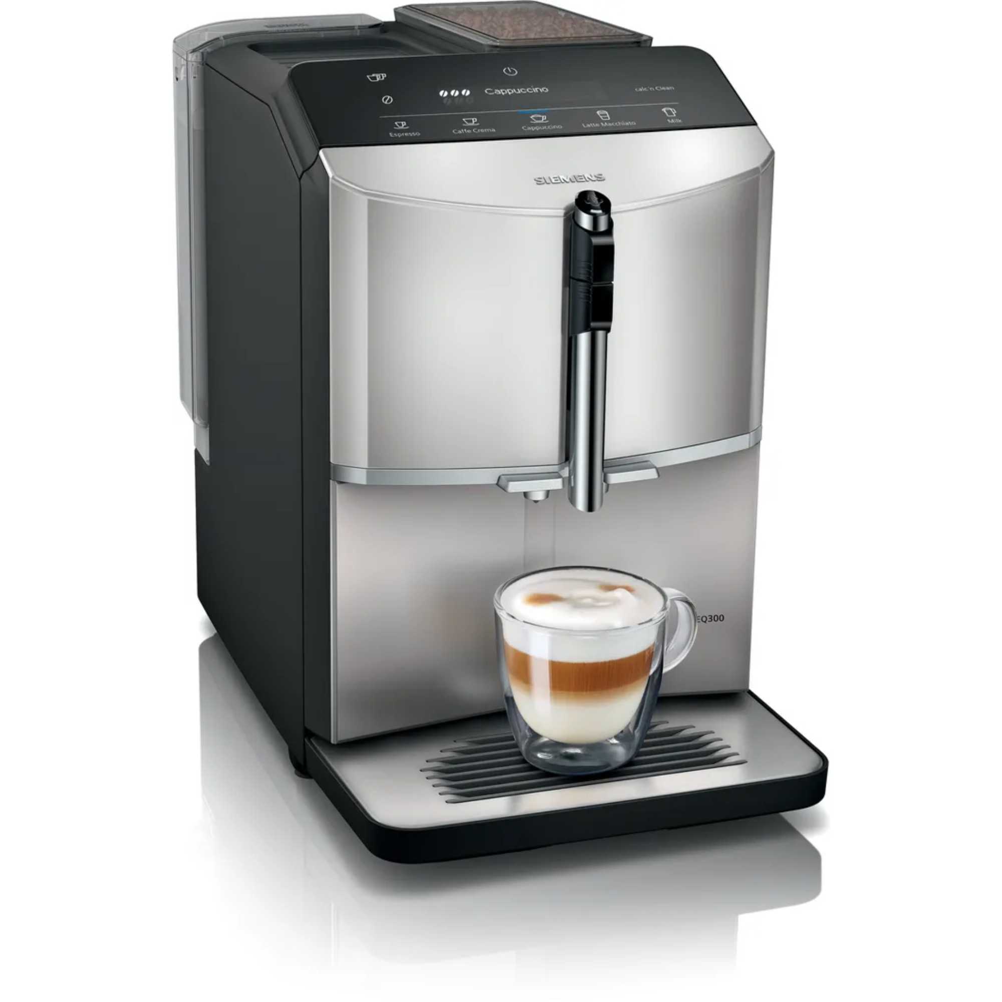 Siemens TF303G07 EQ300 Fully Automatic Coffee Machine - Inox Silver