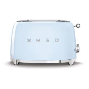 Smeg TSF01PBUK 50's Style 2-Slot Gloss Blue Toaster