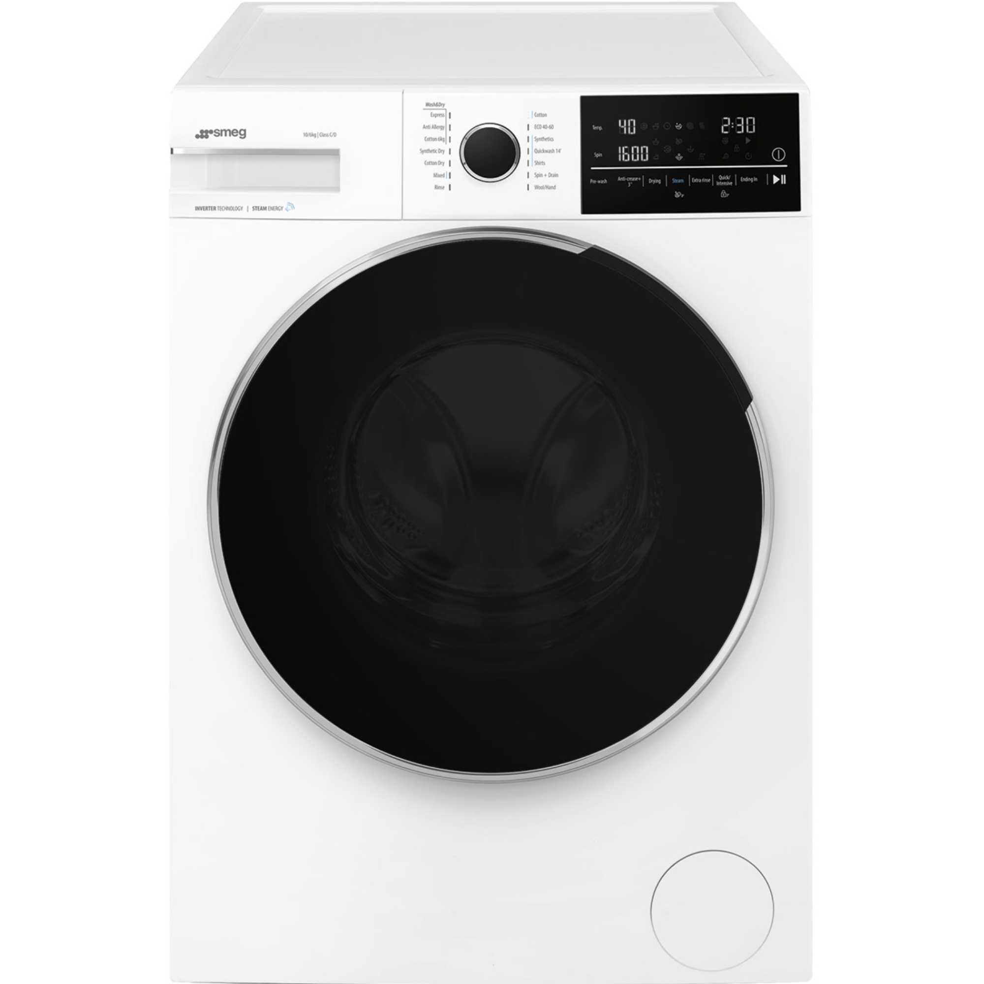 Smeg WDN064SLDUK 10kg/6kg Washer Dryer