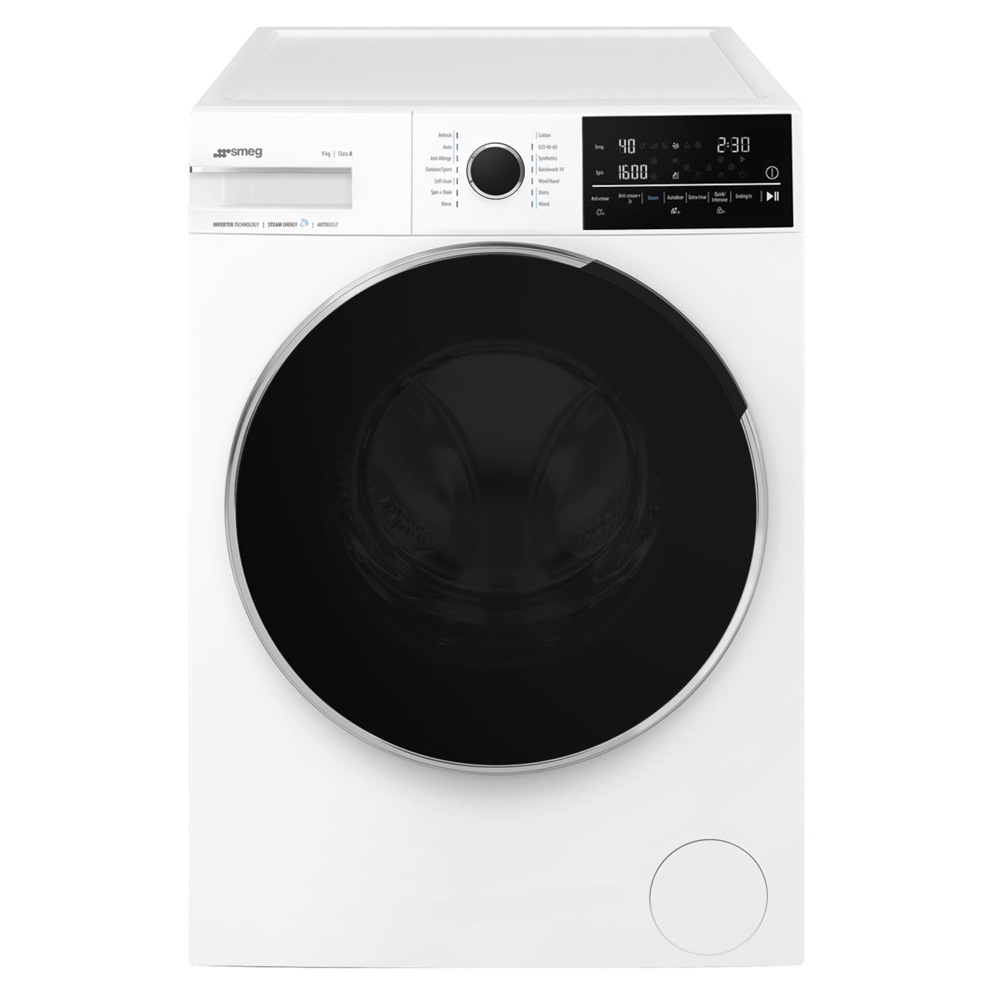 Smeg WNP96SLAAUK 9kg Washing Machine with Steam & Autodose
