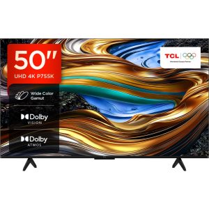 TCL P755K 50" 4K Ultra HD HDR WCG Android Smart TV - 50P755K