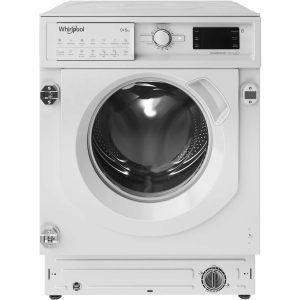 Whirlpool BI WDWG 961485 UK 6kg Dry 9kg Wash Built-In Washer Dryer - White