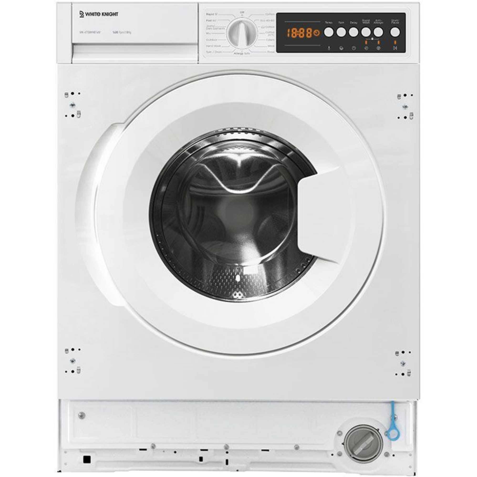 White Knight ATBIWM814W 8kg 1400rpm Washing Machine - White