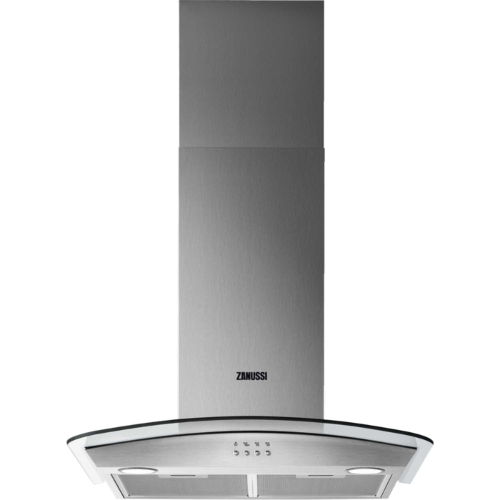 Zanussi ZHC62352X 60cm Built-in Cooker Hood - Stainless Steel